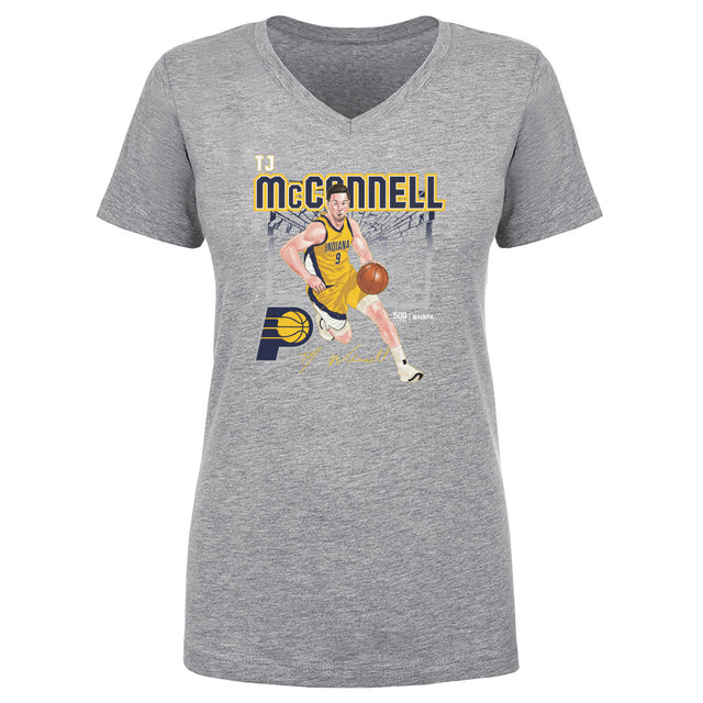T.J. McConnell Women's V-Neck T-Shirt | 500 LEVEL
