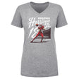 Marvin Harrison Jr. Women's V-Neck T-Shirt | 500 LEVEL