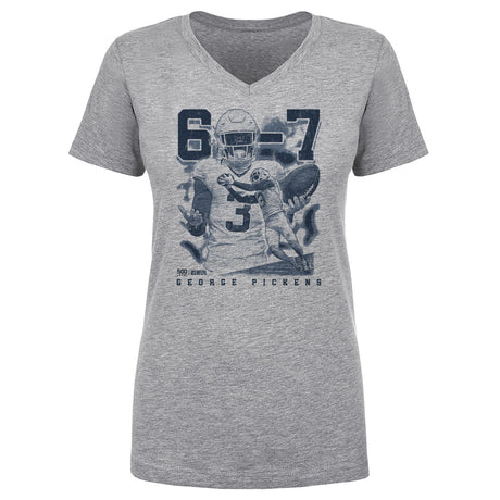 George Pickens Women's V-Neck T-Shirt | 500 LEVEL
