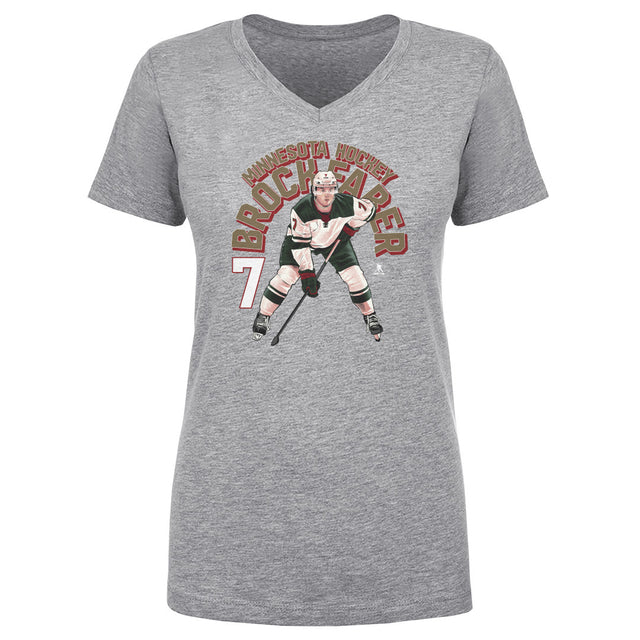 Brock Faber Women's V-Neck T-Shirt | 500 LEVEL