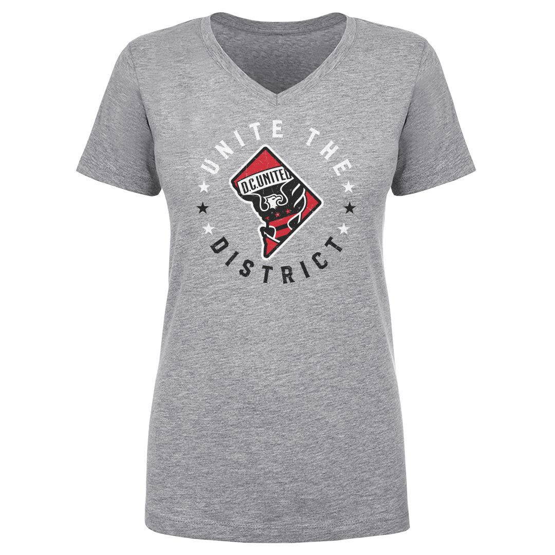 D.C. United Women's V-Neck T-Shirt | 500 LEVEL