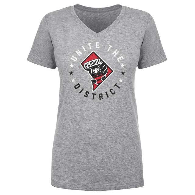 D.C. United Women's V-Neck T-Shirt | 500 LEVEL