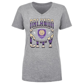 Orlando City Women's V-Neck T-Shirt | 500 LEVEL