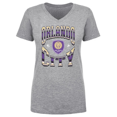 Orlando City Women's V-Neck T-Shirt | 500 LEVEL