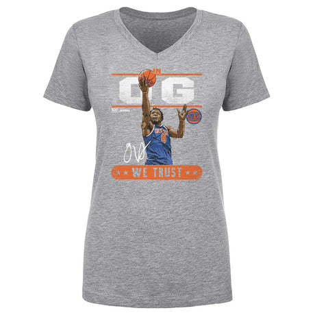 OG Anunoby Women's V-Neck T-Shirt | 500 LEVEL