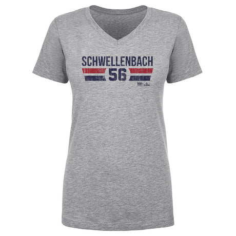 Spencer Schwellenbach Women's V-Neck T-Shirt | 500 LEVEL