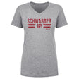 Kyle Schwarber Women's V-Neck T-Shirt | 500 LEVEL