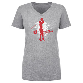 Damian Lillard Women's V-Neck T-Shirt | 500 LEVEL