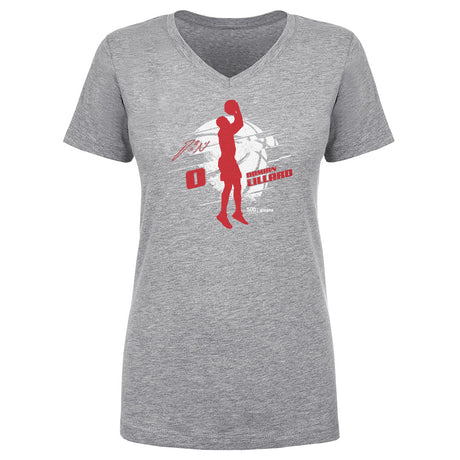 Damian Lillard Women's V-Neck T-Shirt | 500 LEVEL