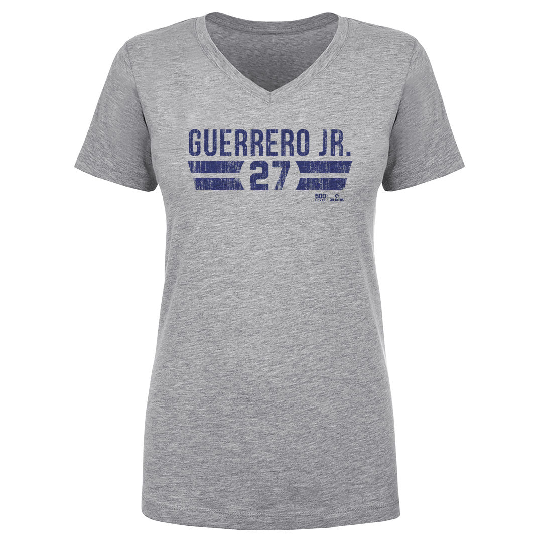 Vladimir Guerrero Jr. Women's V-Neck T-Shirt | 500 LEVEL