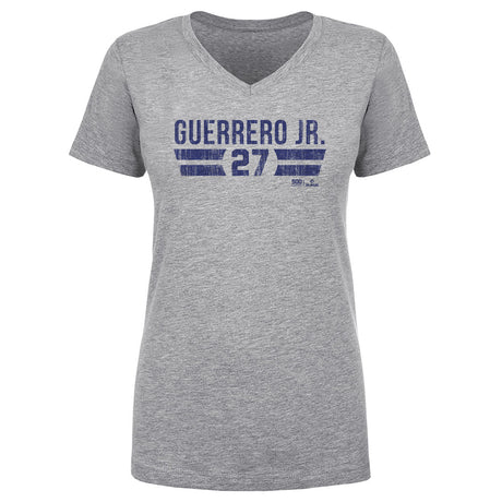 Vladimir Guerrero Jr. Women's V-Neck T-Shirt | 500 LEVEL