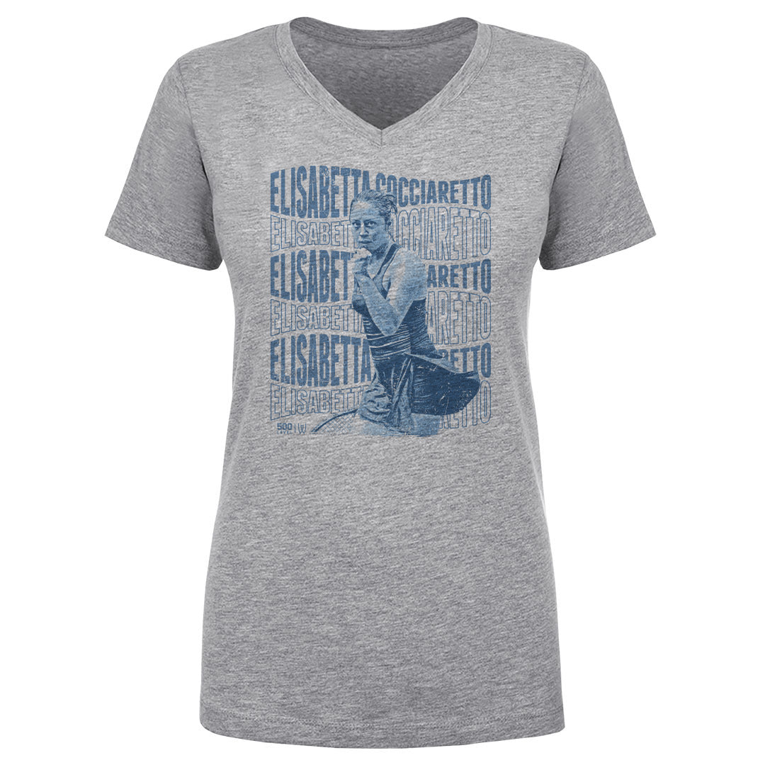 Elisabetta Cocciaretto Women's V-Neck T-Shirt | 500 LEVEL