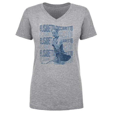Elisabetta Cocciaretto Women's V-Neck T-Shirt | 500 LEVEL