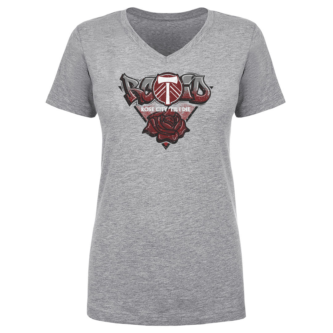 Portland Timbers Women's V-Neck T-Shirt | 500 LEVEL