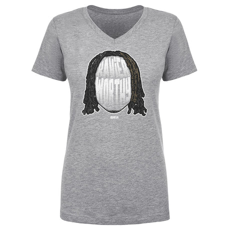 Xavier Worthy Women's V-Neck T-Shirt | 500 LEVEL