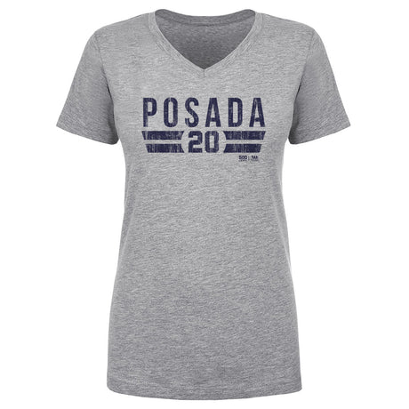 Jorge Posada Women's V-Neck T-Shirt | 500 LEVEL