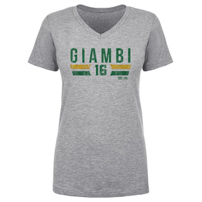 Jason Giambi Women's V-Neck T-Shirt | 500 LEVEL