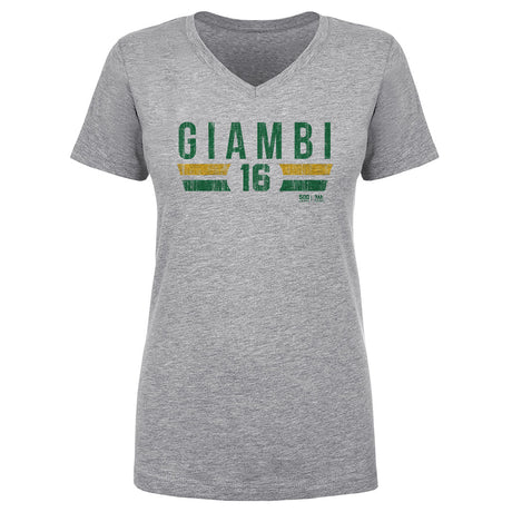 Jason Giambi Women's V-Neck T-Shirt | 500 LEVEL