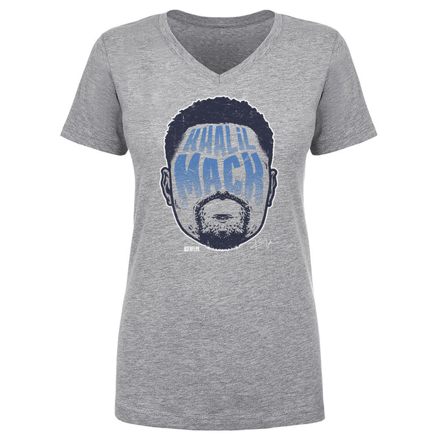 Khalil Mack Women's V-Neck T-Shirt | 500 LEVEL