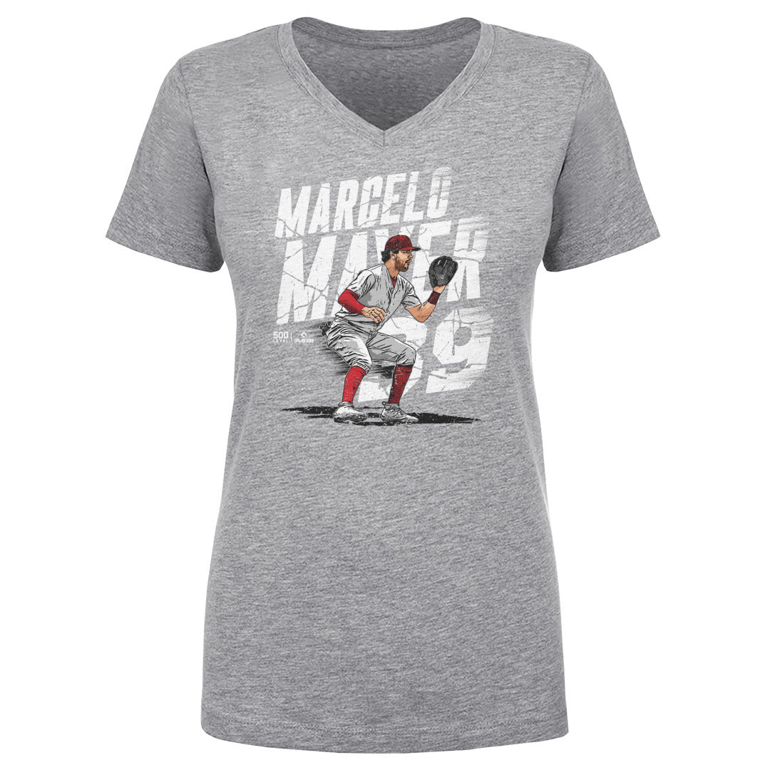 Marcelo Mayer Women's V-Neck T-Shirt | 500 LEVEL