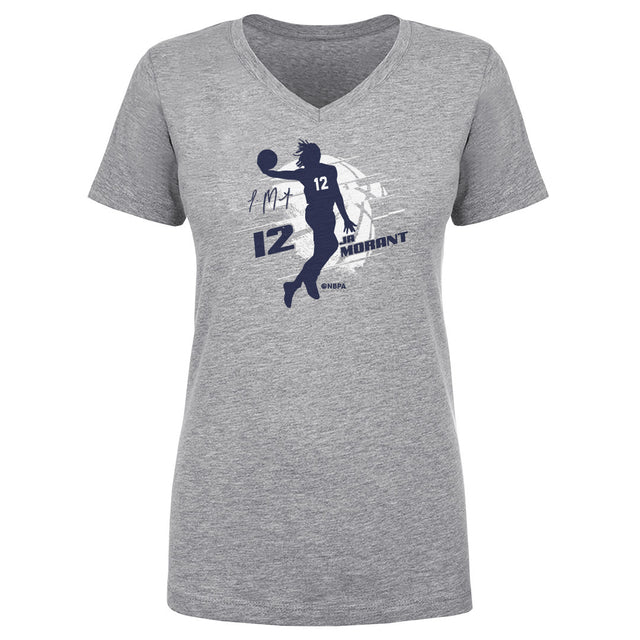 Ja Morant Women's V-Neck T-Shirt | 500 LEVEL