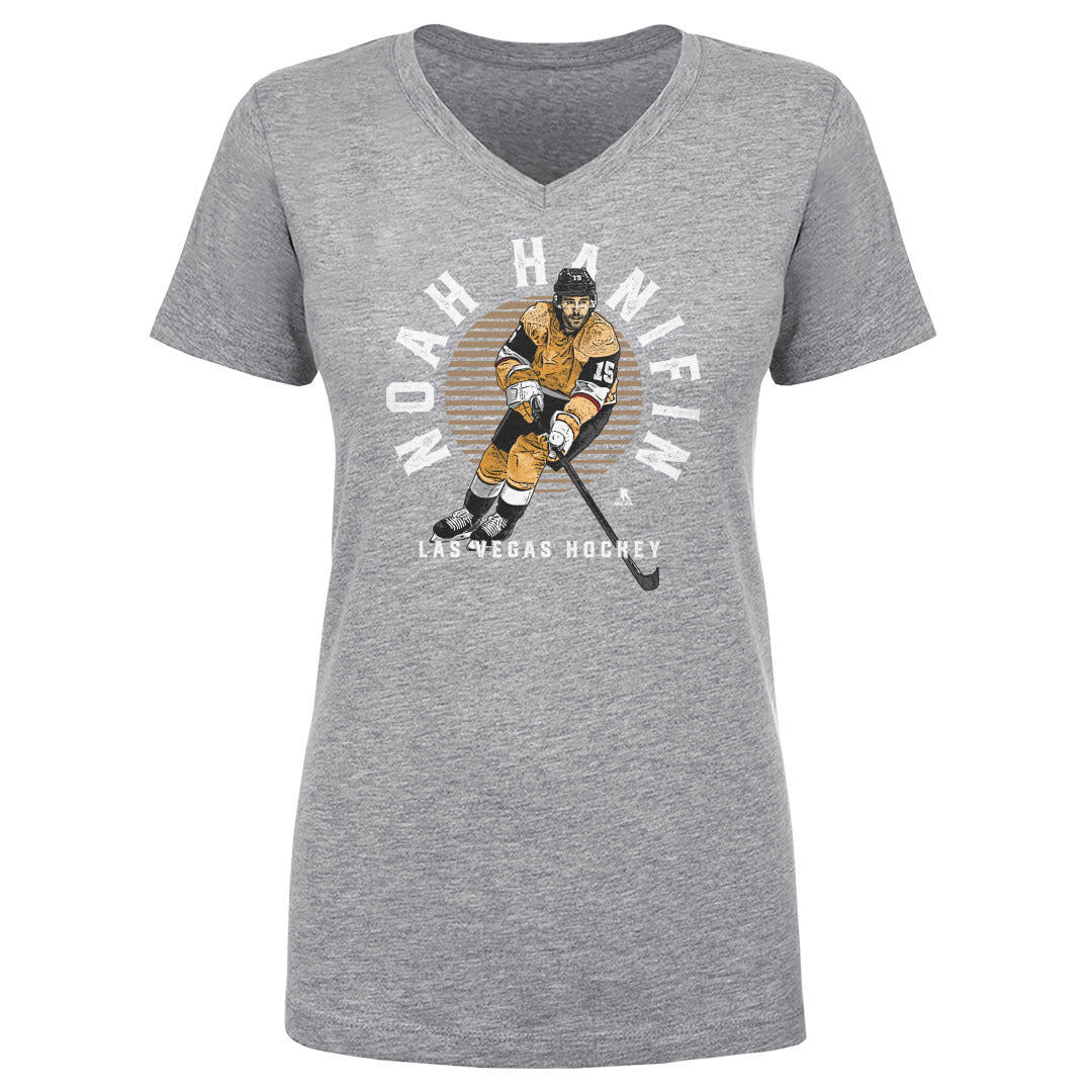 Noah Hanifin Women's V-Neck T-Shirt | 500 LEVEL