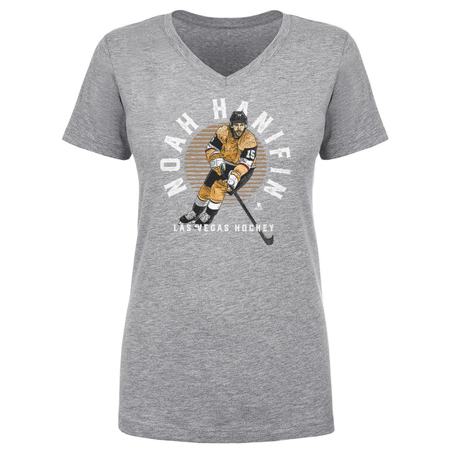 Noah Hanifin Women's V-Neck T-Shirt | 500 LEVEL