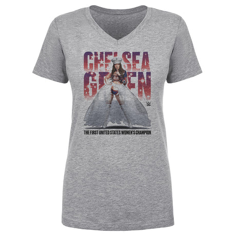 Chelsea Green Women's V-Neck T-Shirt | 500 LEVEL