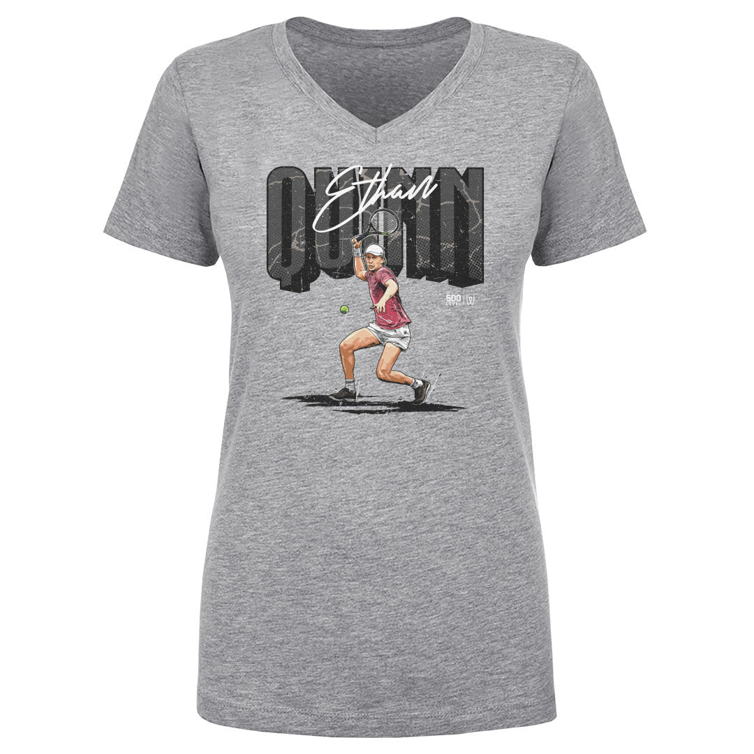 Ethan Quinn Women's V-Neck T-Shirt | 500 LEVEL