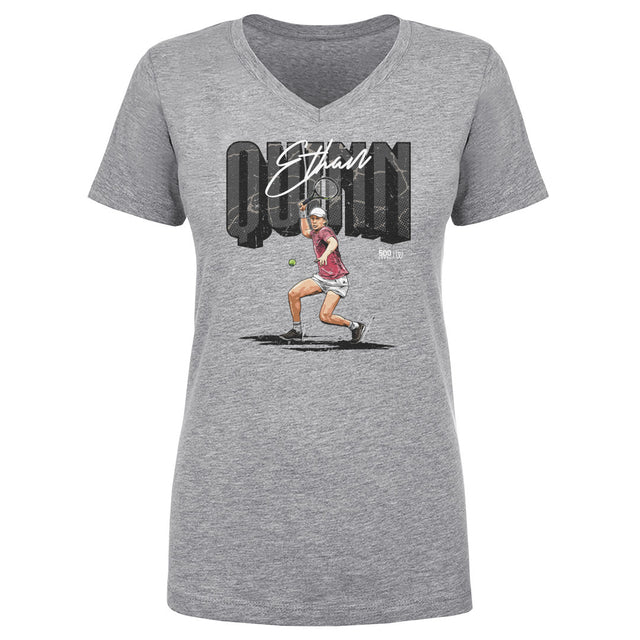 Ethan Quinn Women's V-Neck T-Shirt | 500 LEVEL