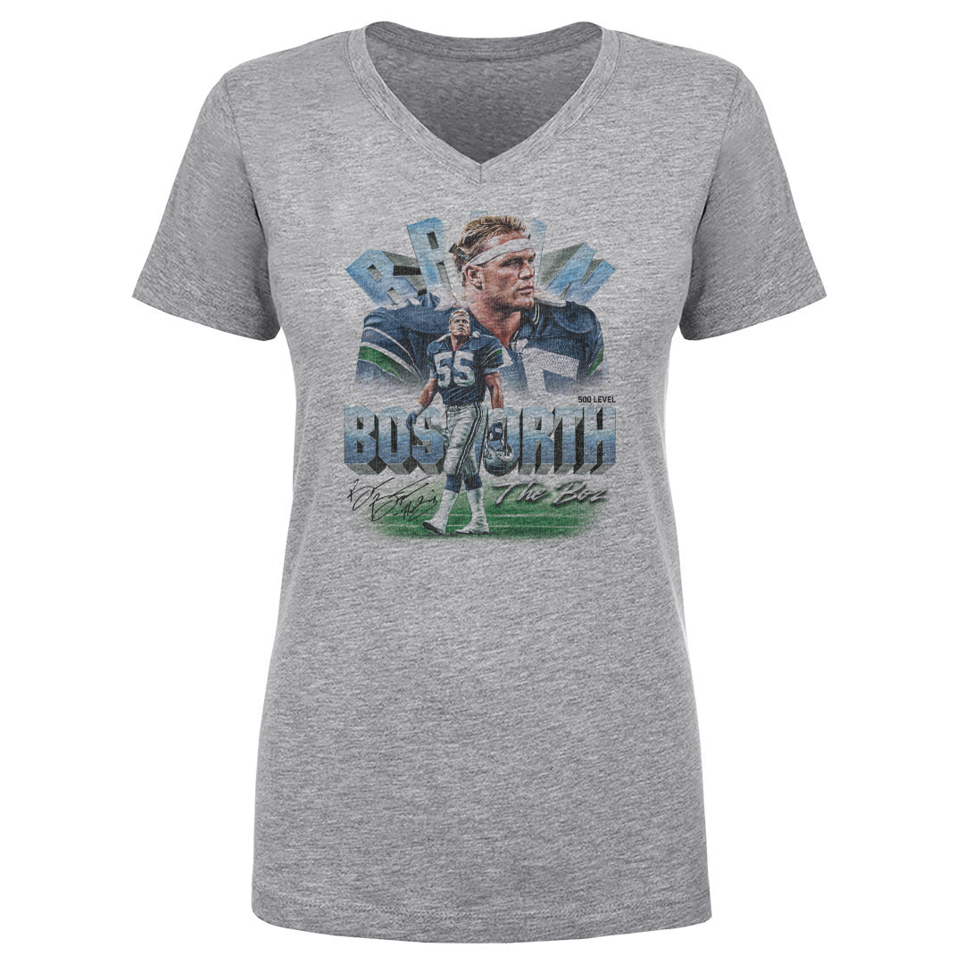 Brian Bosworth Women's V-Neck T-Shirt | 500 LEVEL