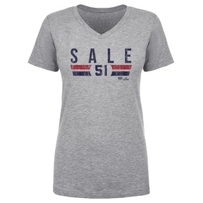 Chris Sale Women's V-Neck T-Shirt | 500 LEVEL