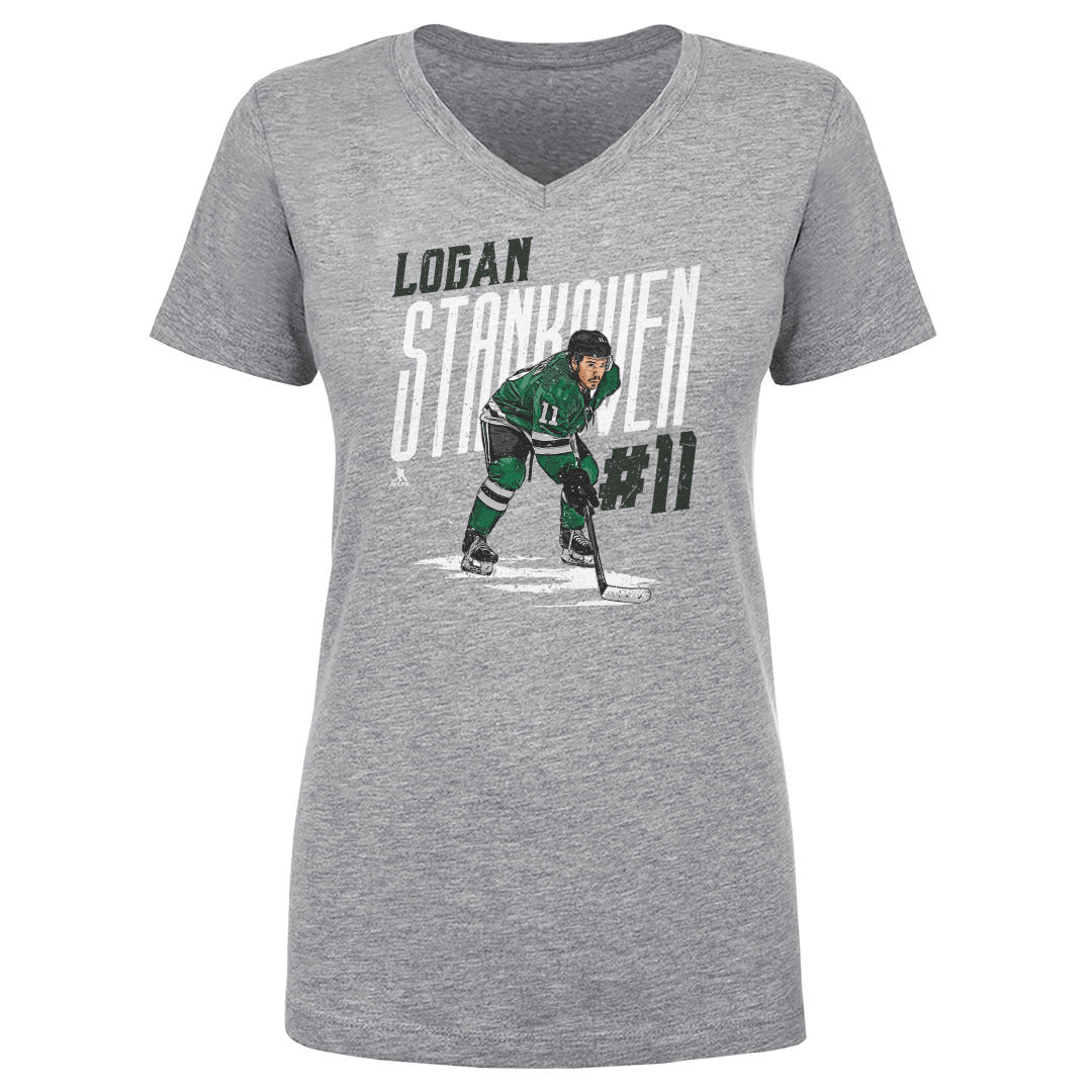 Logan Stankoven Women&#39;s V-Neck T-Shirt | 500 LEVEL