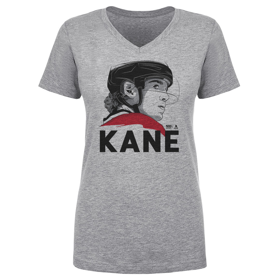 Patrick Kane Women's V-Neck T-Shirt | 500 LEVEL