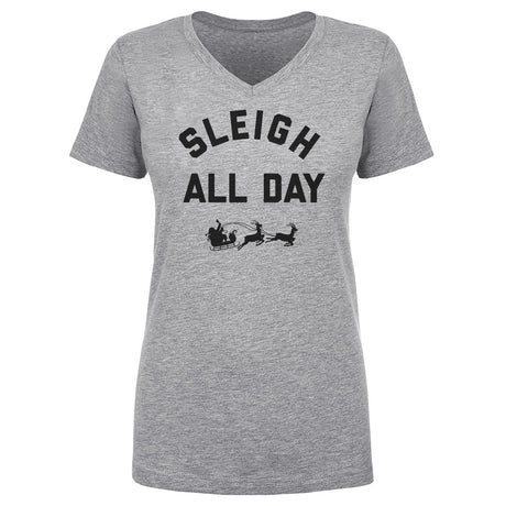 Christmas Women's V-Neck T-Shirt | 500 LEVEL