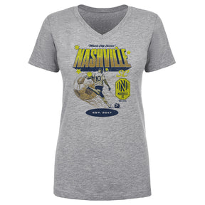 Nashville SC Women's V-Neck T-Shirt | 500 LEVEL