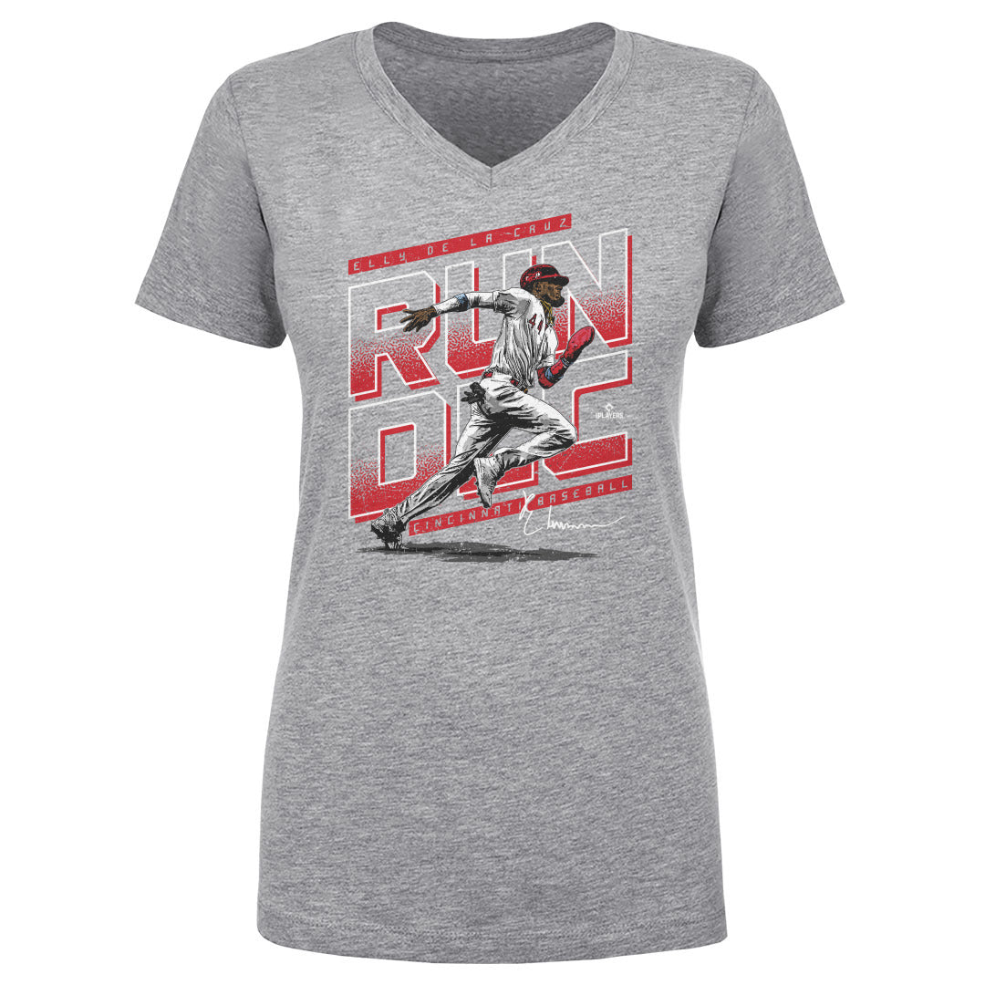 Elly De La Cruz Women's V-Neck T-Shirt | 500 LEVEL