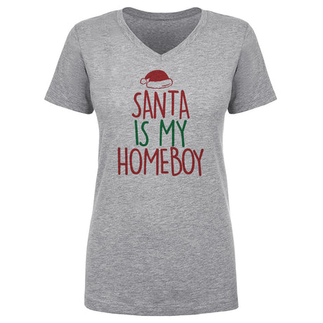 Christmas Women's V-Neck T-Shirt | 500 LEVEL