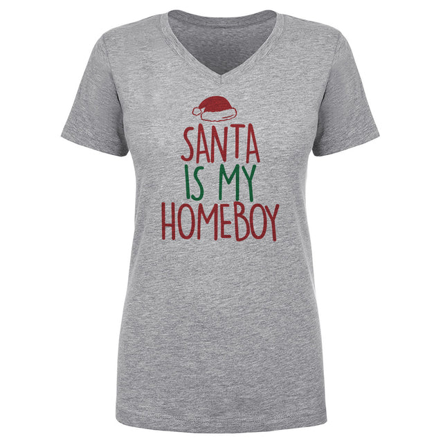 Christmas Women's V-Neck T-Shirt | 500 LEVEL