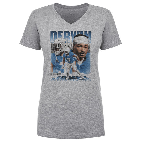 Derwin James Women's V-Neck T-Shirt | 500 LEVEL
