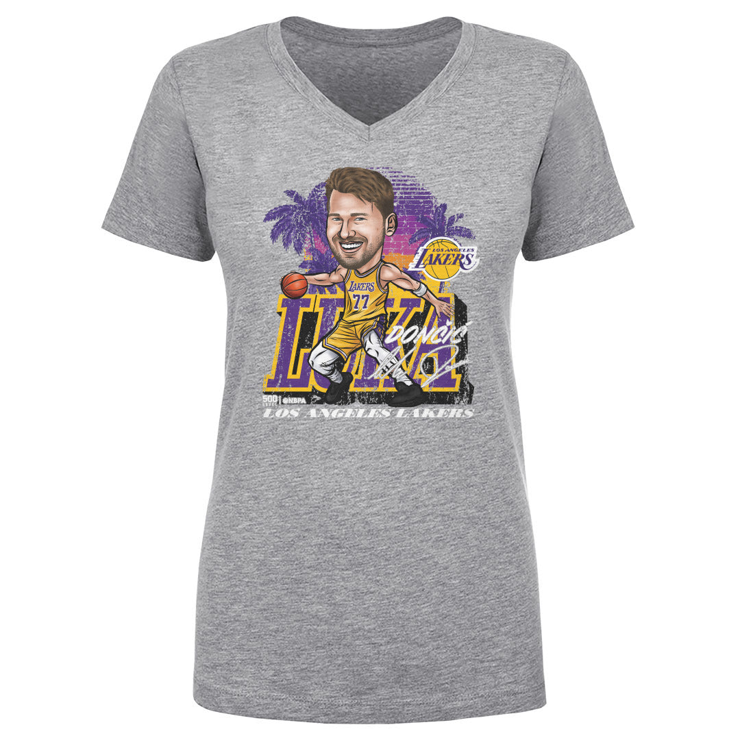 Luka Doncic Women's V-Neck T-Shirt | 500 LEVEL