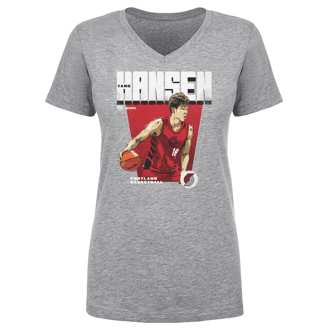 Yang Hansen Women's V-Neck T-Shirt | 500 LEVEL