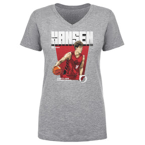 Yang Hansen Women's V-Neck T-Shirt | 500 LEVEL