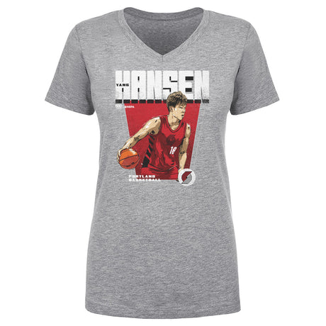 Yang Hansen Women's V-Neck T-Shirt | 500 LEVEL