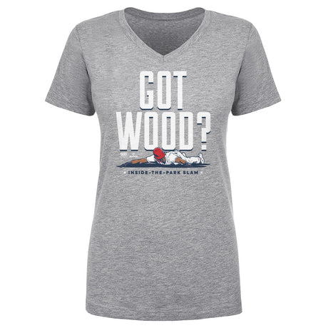 James Wood Women's V-Neck T-Shirt | 500 LEVEL