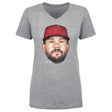Kyle Schwarber Women's V-Neck T-Shirt | 500 LEVEL