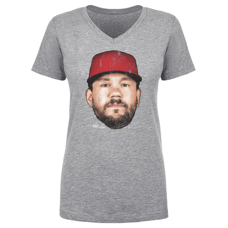 Kyle Schwarber Women's V-Neck T-Shirt | 500 LEVEL