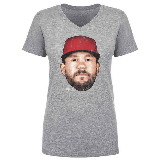 Kyle Schwarber Women's V-Neck T-Shirt | 500 LEVEL
