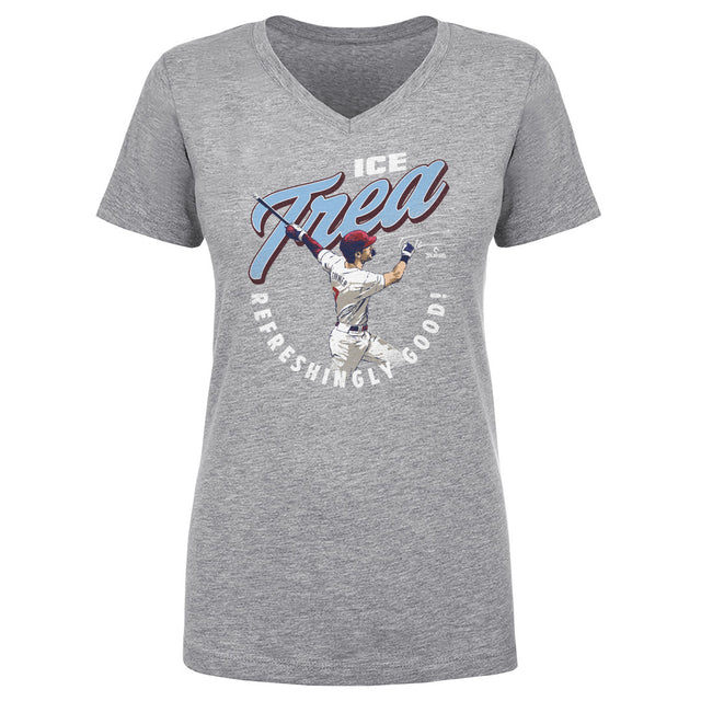Trea Turner Women's V-Neck T-Shirt | 500 LEVEL