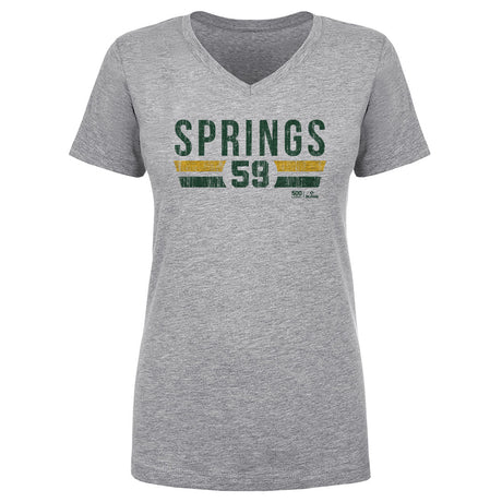 Jeffrey Springs Women's V-Neck T-Shirt | 500 LEVEL